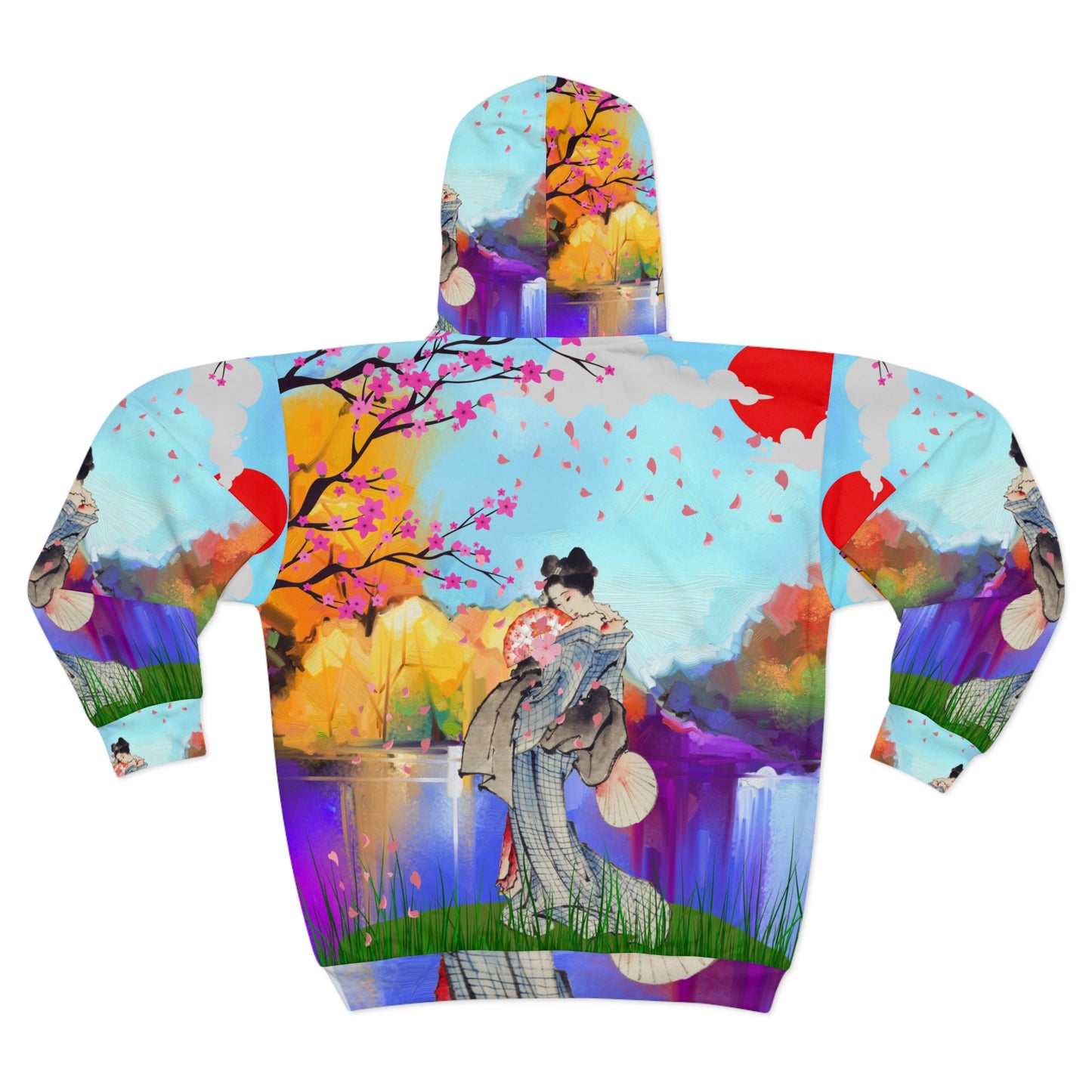 Soluvd Unisex Zip Hoodie Geishaluv