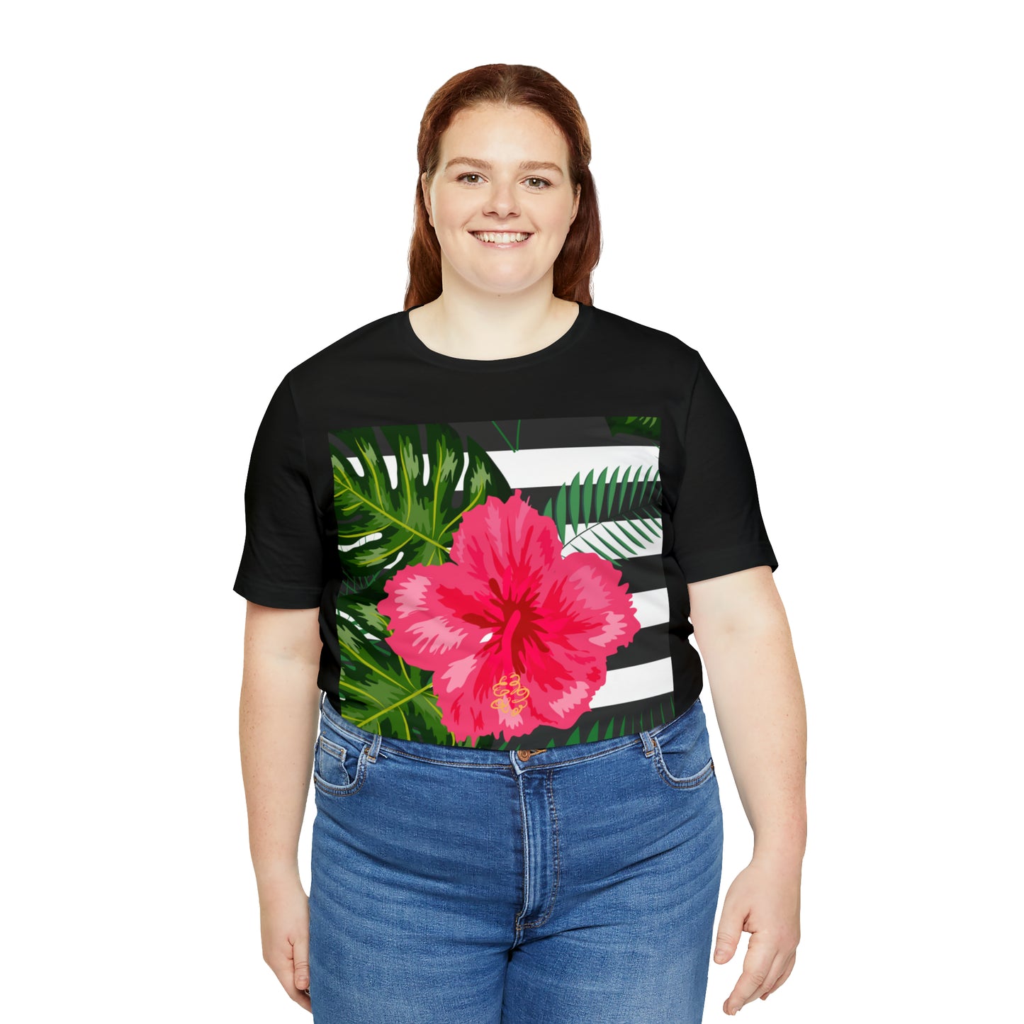 Soluvd Island Flower Unisex Jersey Short Sleeve Tee