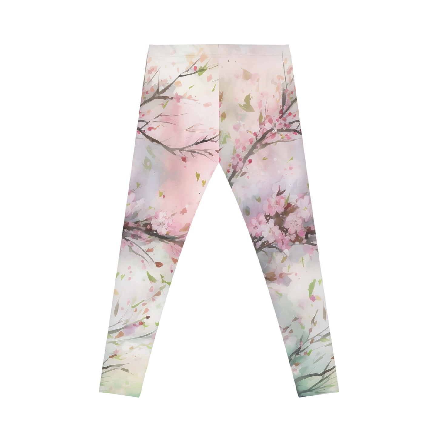 Soluvd Women's Casual Leggings (AOP) Cherry