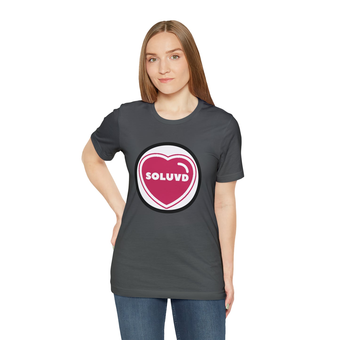 Soluvd Unisex Jersey Short Sleeve Logo One Tee