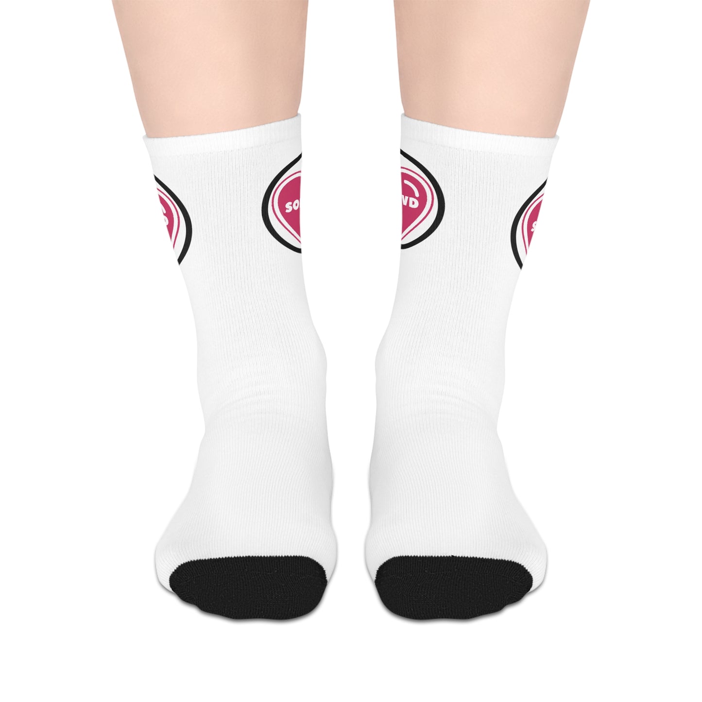 Soluvd Logo One Mid-length Socks