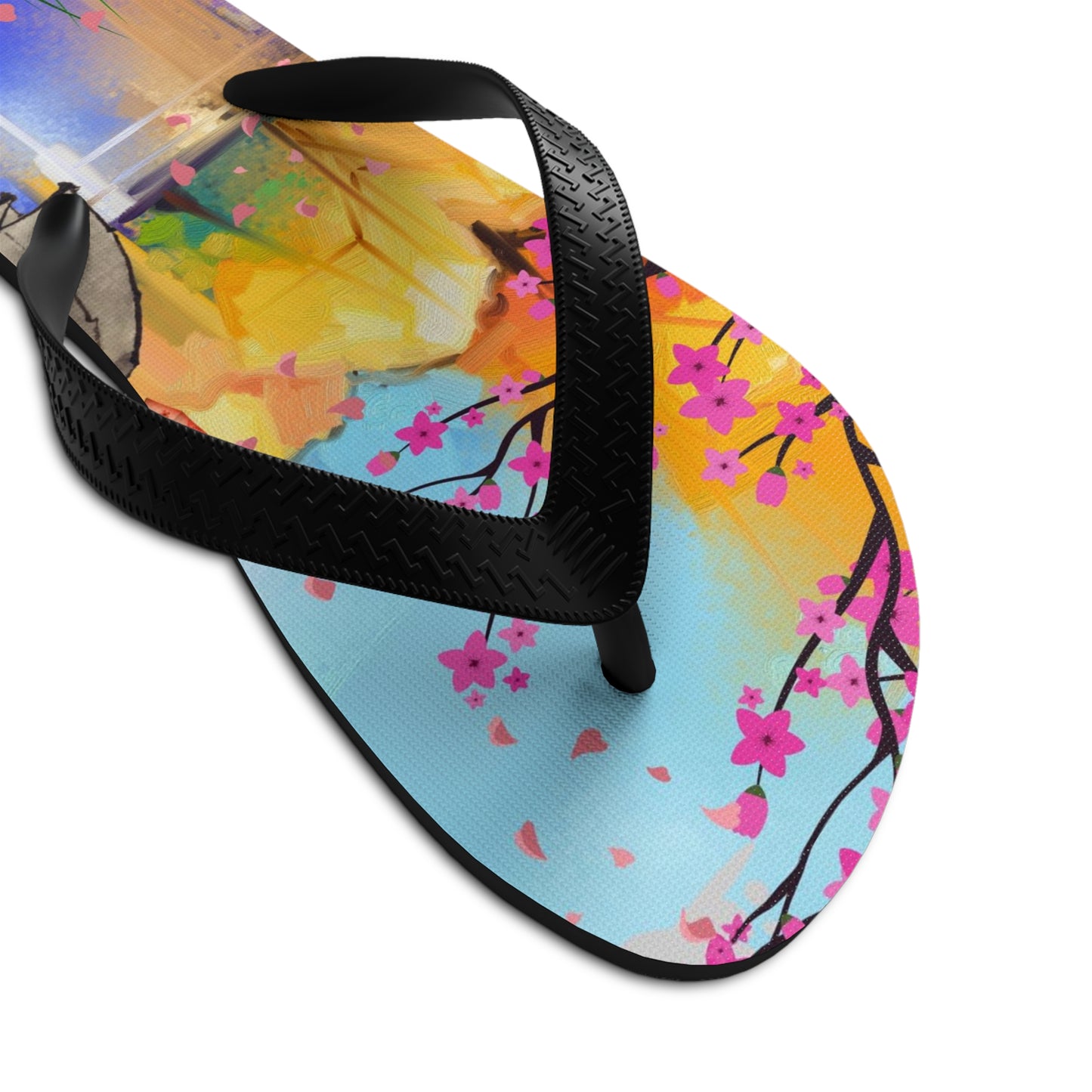 Soluvd Unisex Flip-Flops GeishaLuv