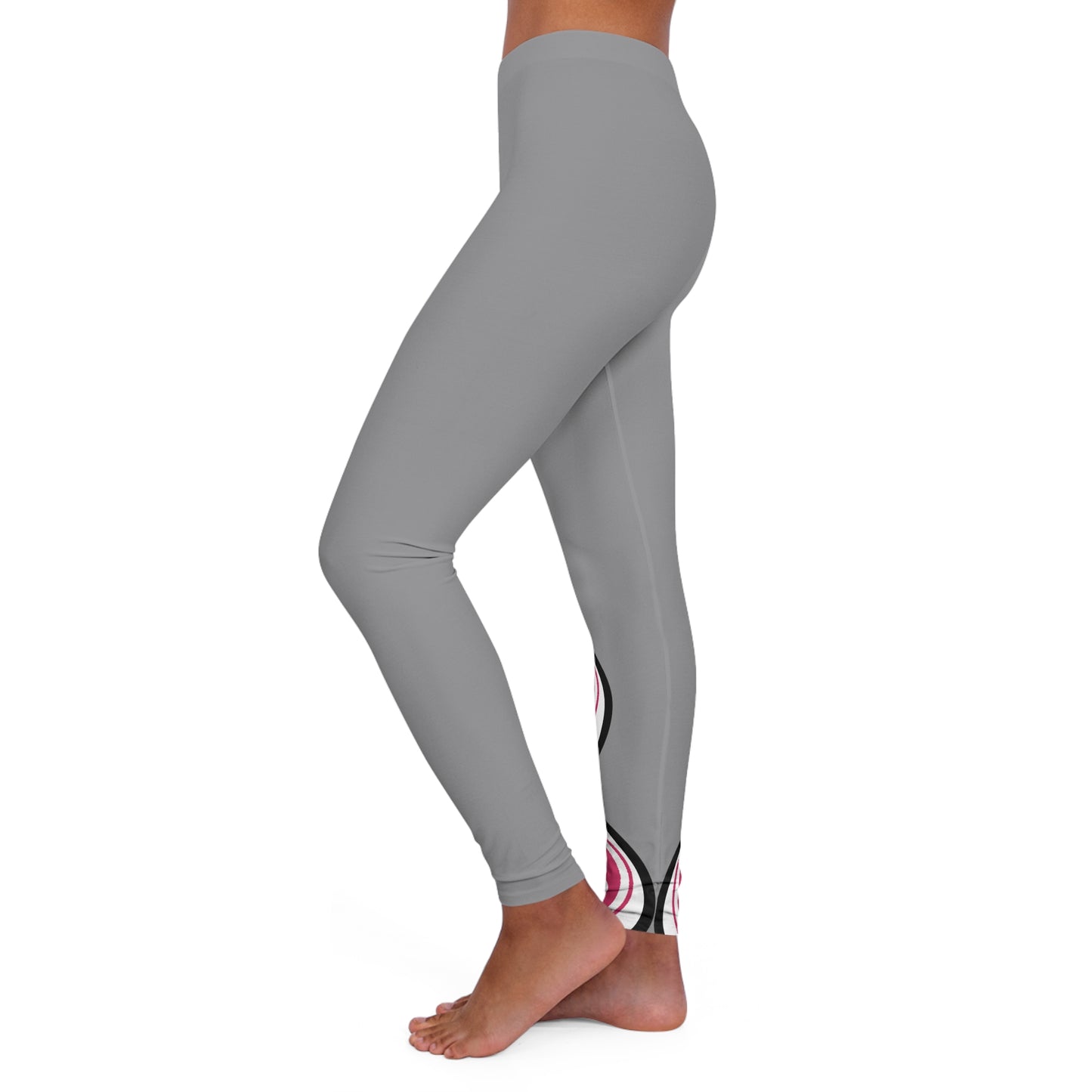 Soluvd Women's Spandex Logo One Leggings (AOP)