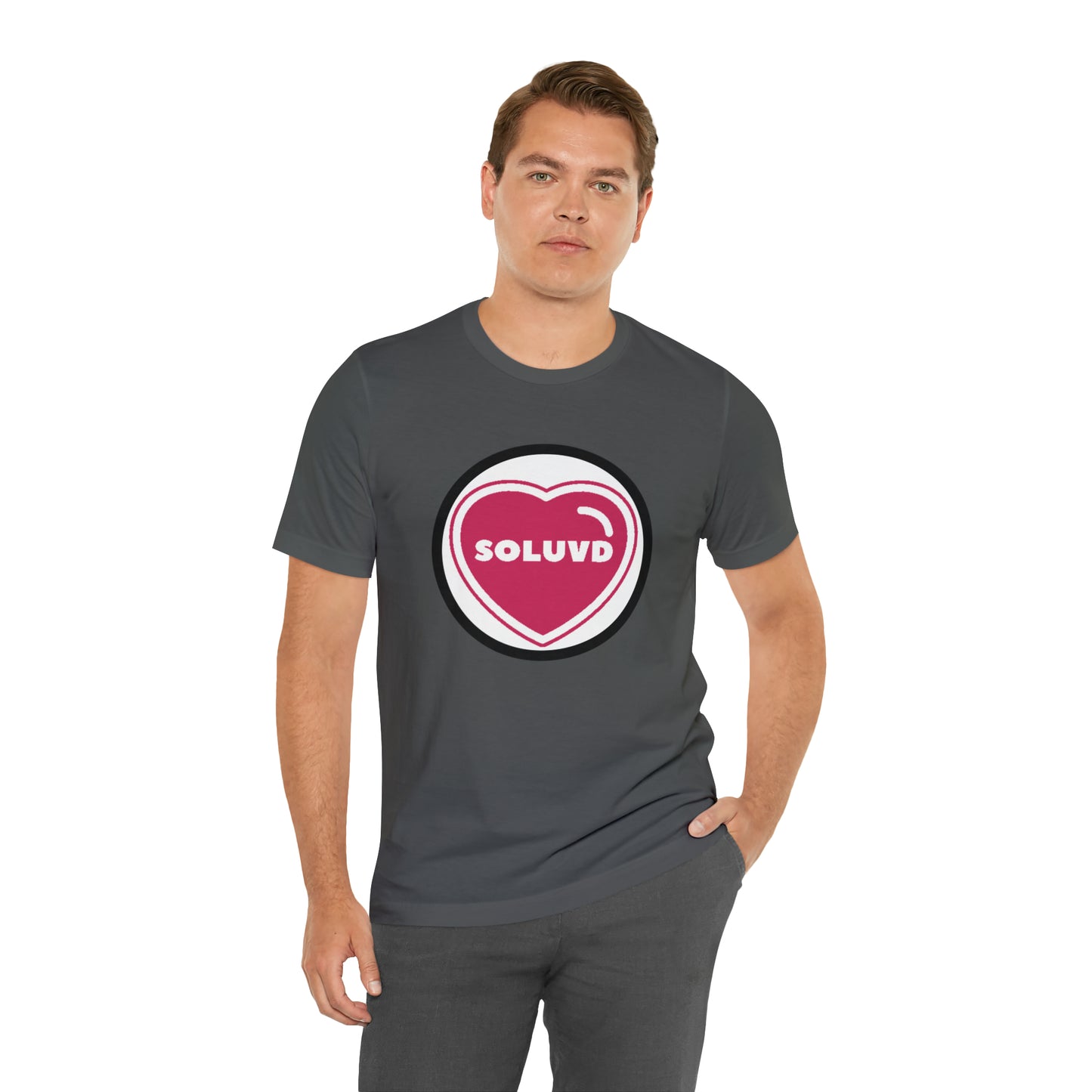 Soluvd Unisex Jersey Short Sleeve Logo One Tee