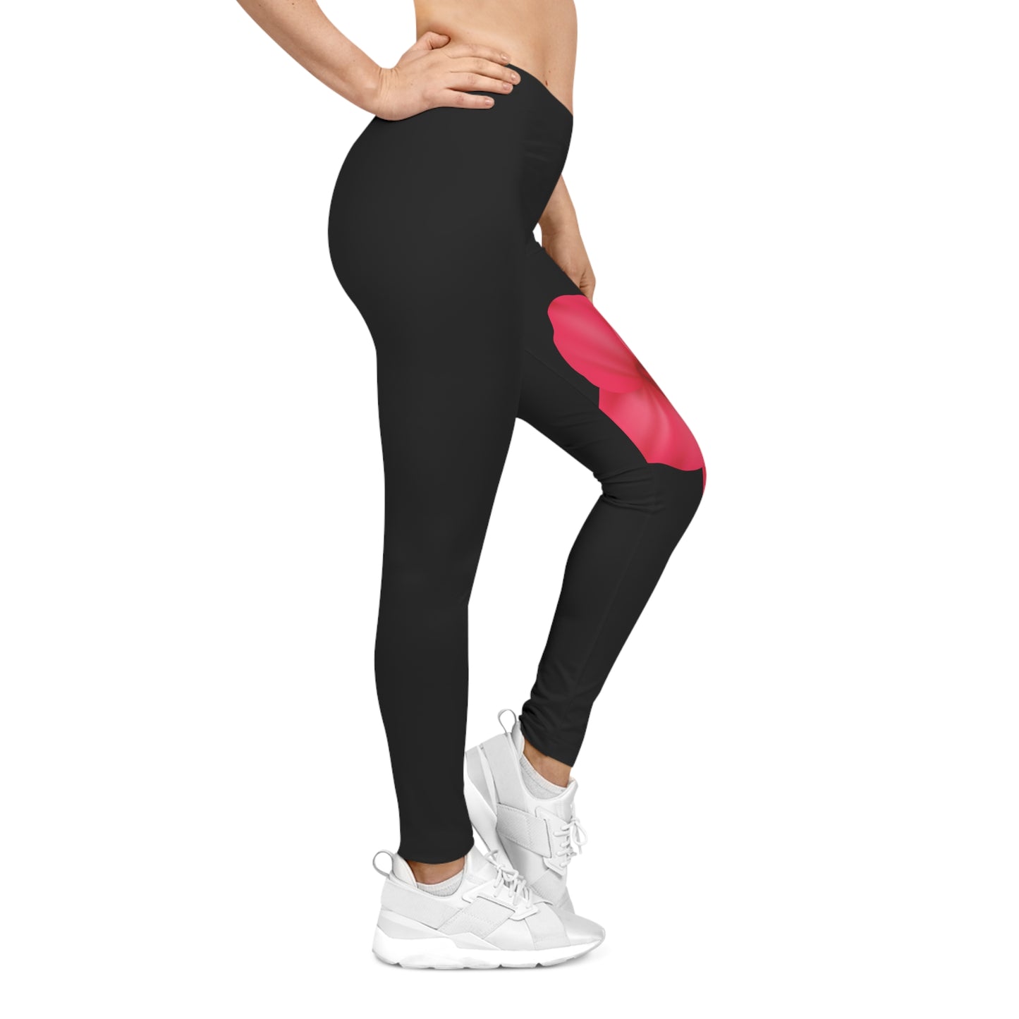 Soluvd Island Flower Women's Casual Leggings