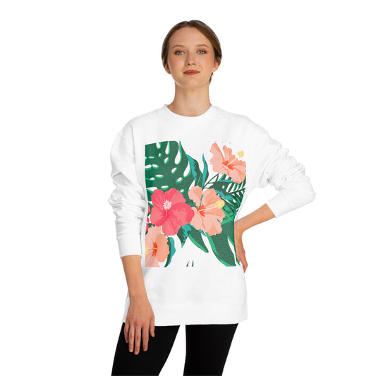 Soluvd Hawaiian Day Unisex Crew Neck Sweatshirt