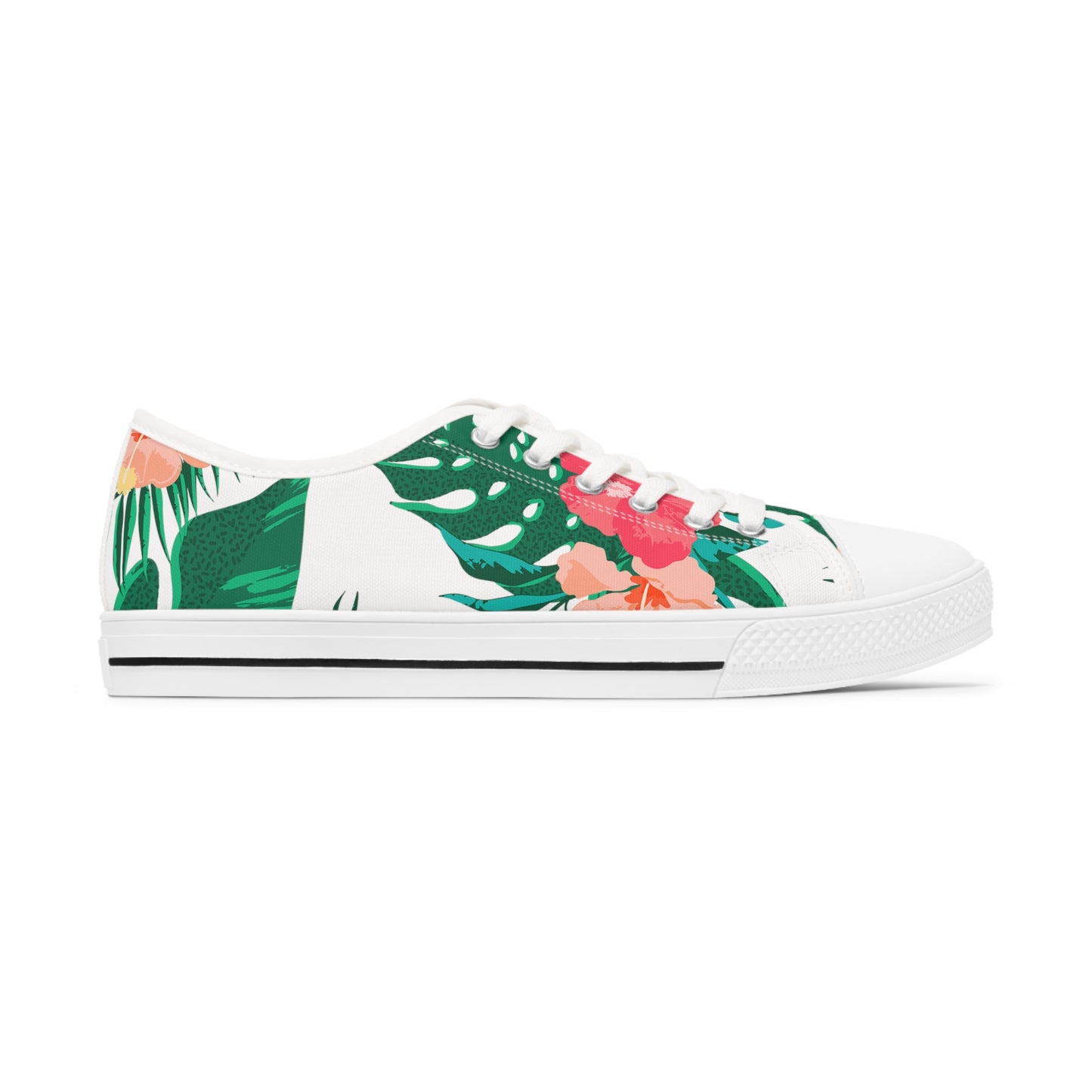 Soluvd Hawaiian Day Women's Low Top Sneakers