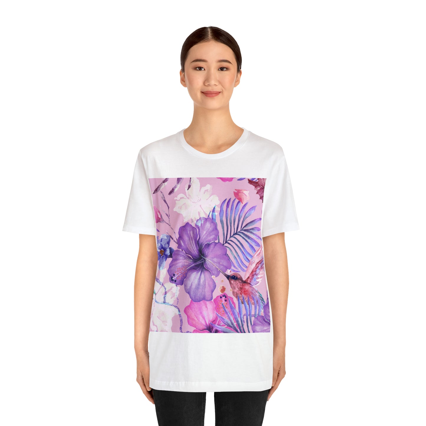Soluvd Purple Vacay Unisex Jersey Short Sleeve Tee
