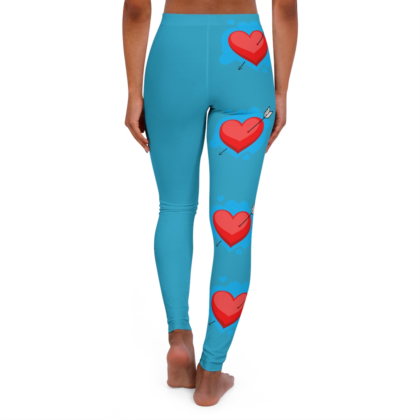 Soluvd Women's Spandex Leggings (AOP) Heartemis