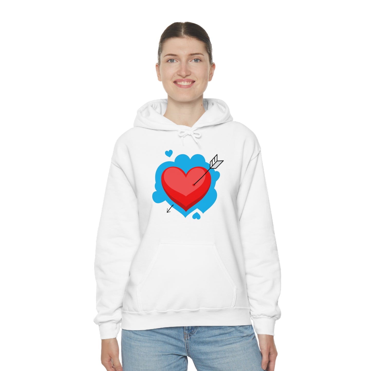 Soluvd Unisex Heavy Blend™ Hooded Sweatshirt Heartemis