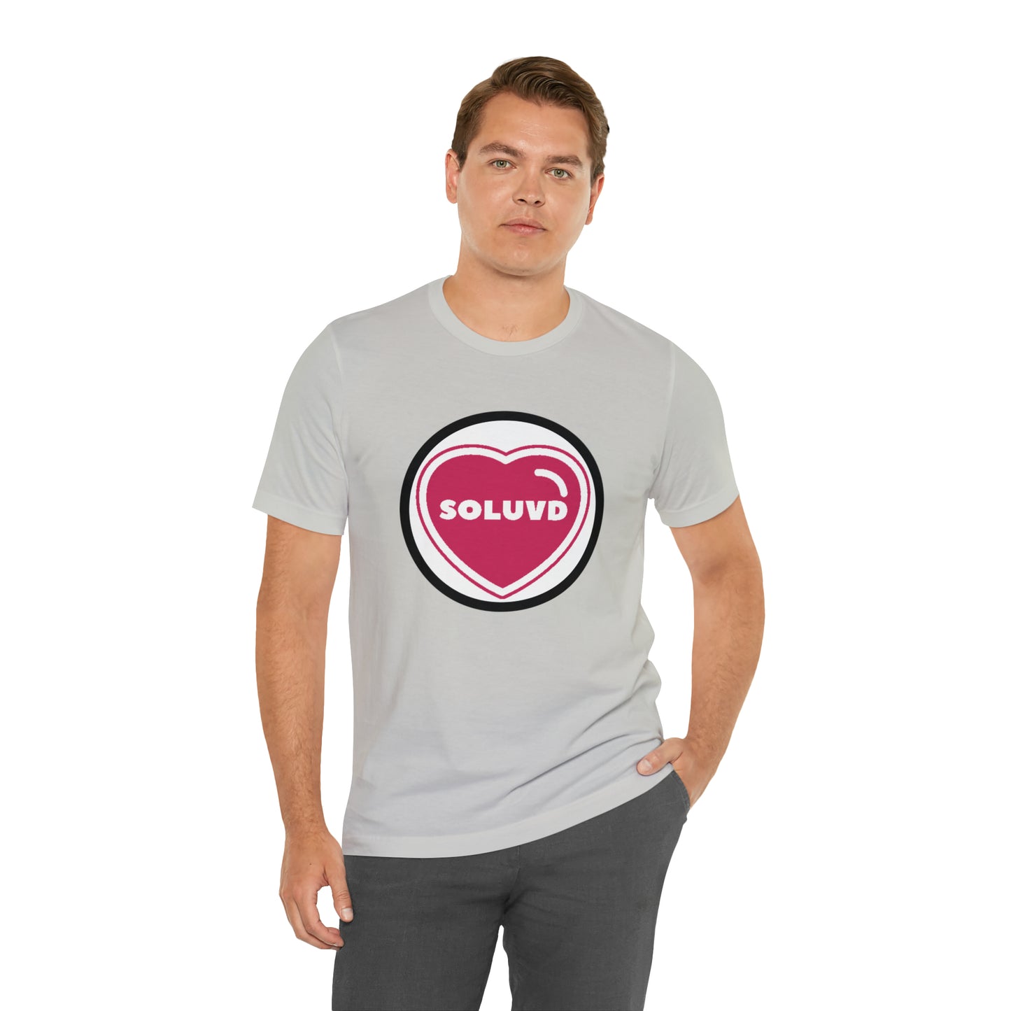 Soluvd Unisex Jersey Short Sleeve Logo One Tee