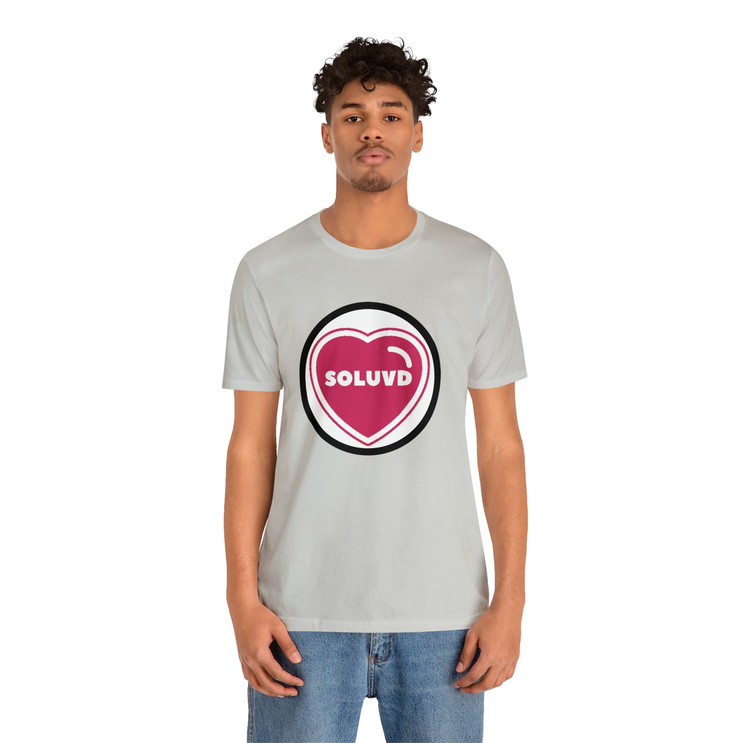 Soluvd Unisex Jersey Short Sleeve Logo One Tee