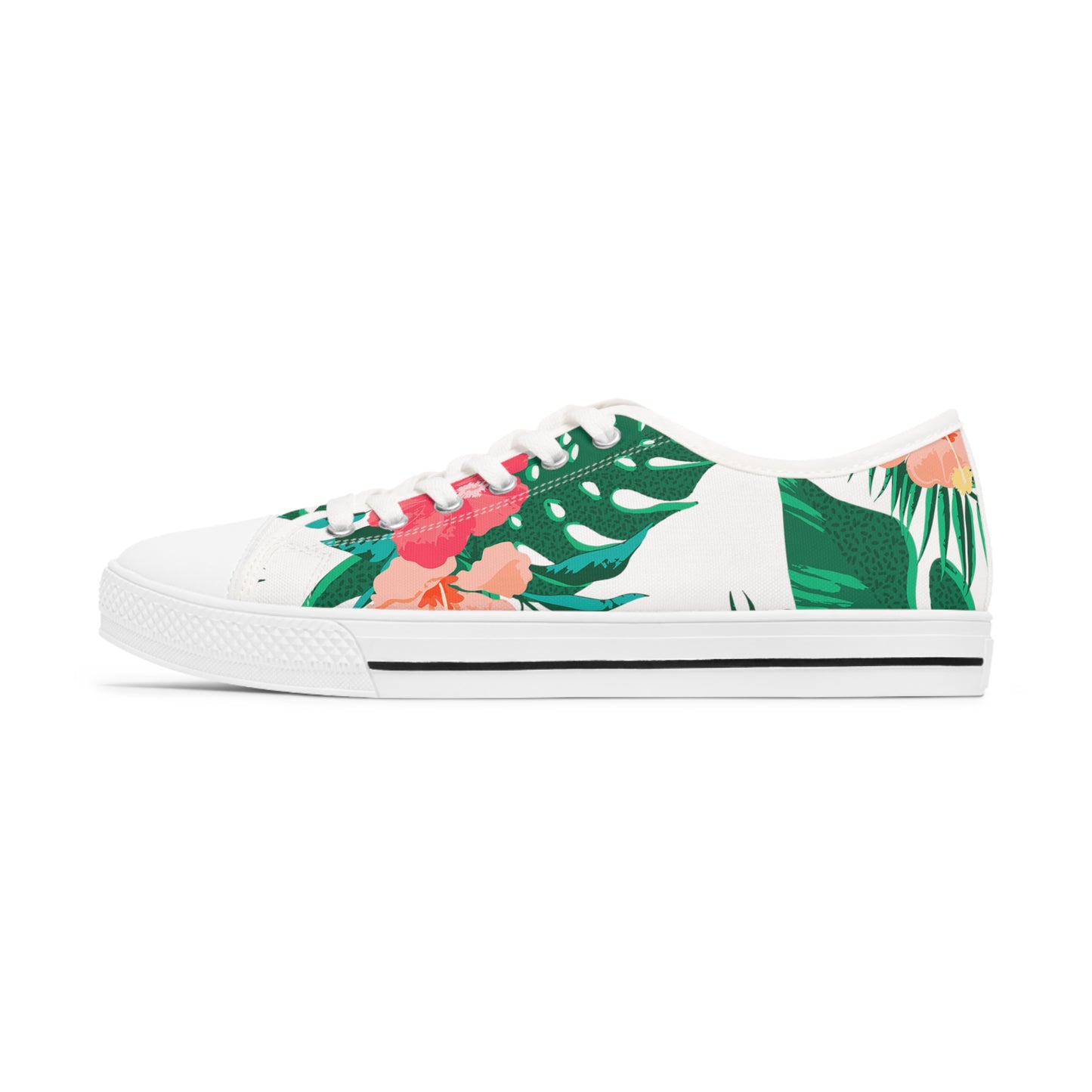 Soluvd Hawaiian Day Women's Low Top Sneakers