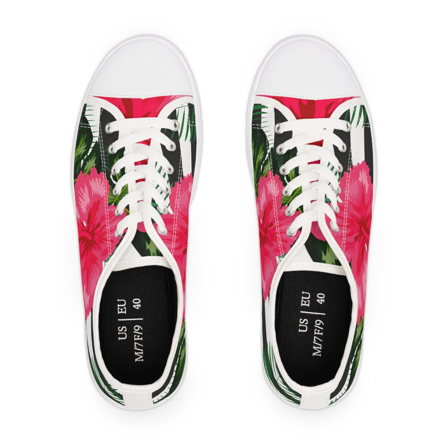 Soluvd Island Flower Women's Low Top Sneakers