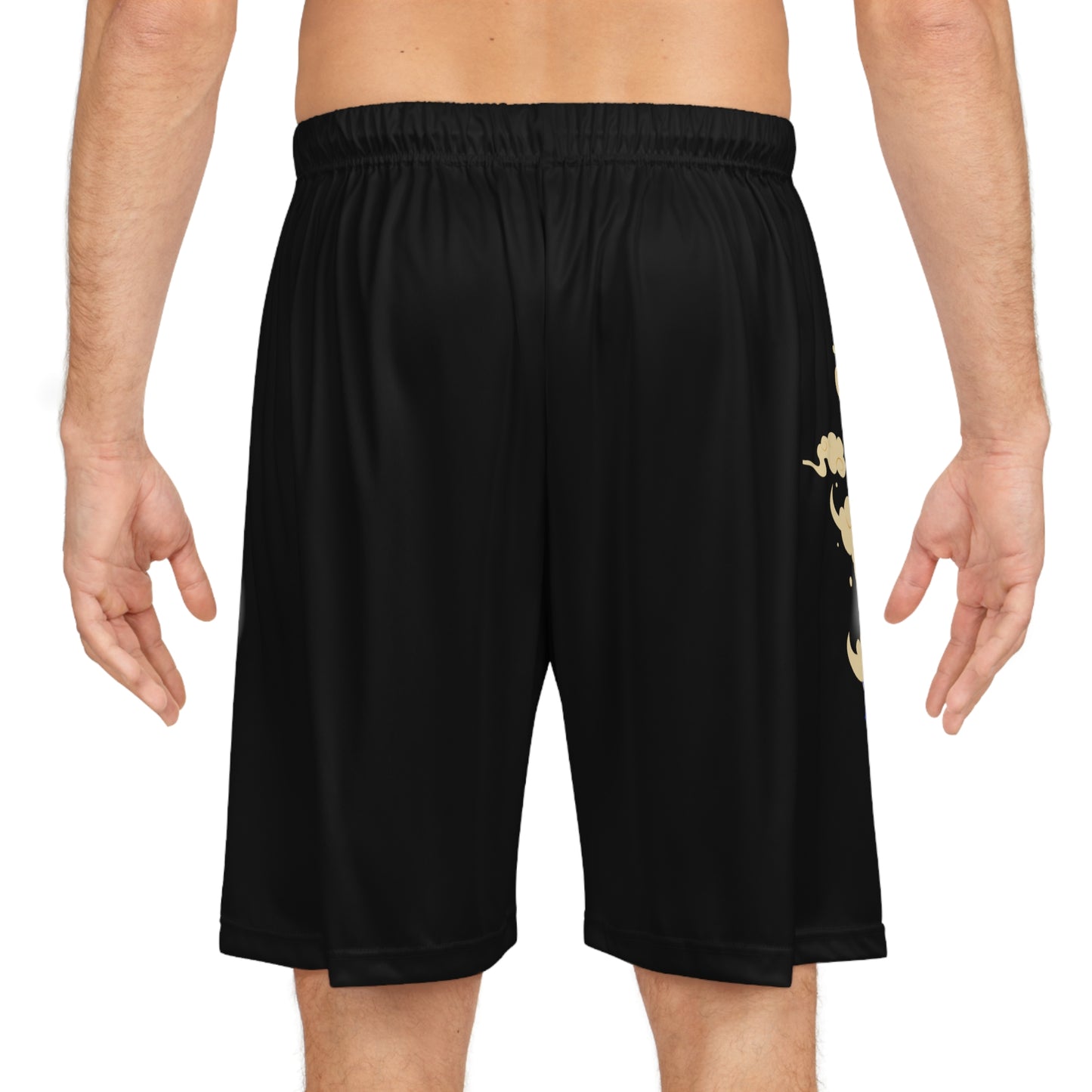 Soluvd Dragon Basketball Shorts (AOP)