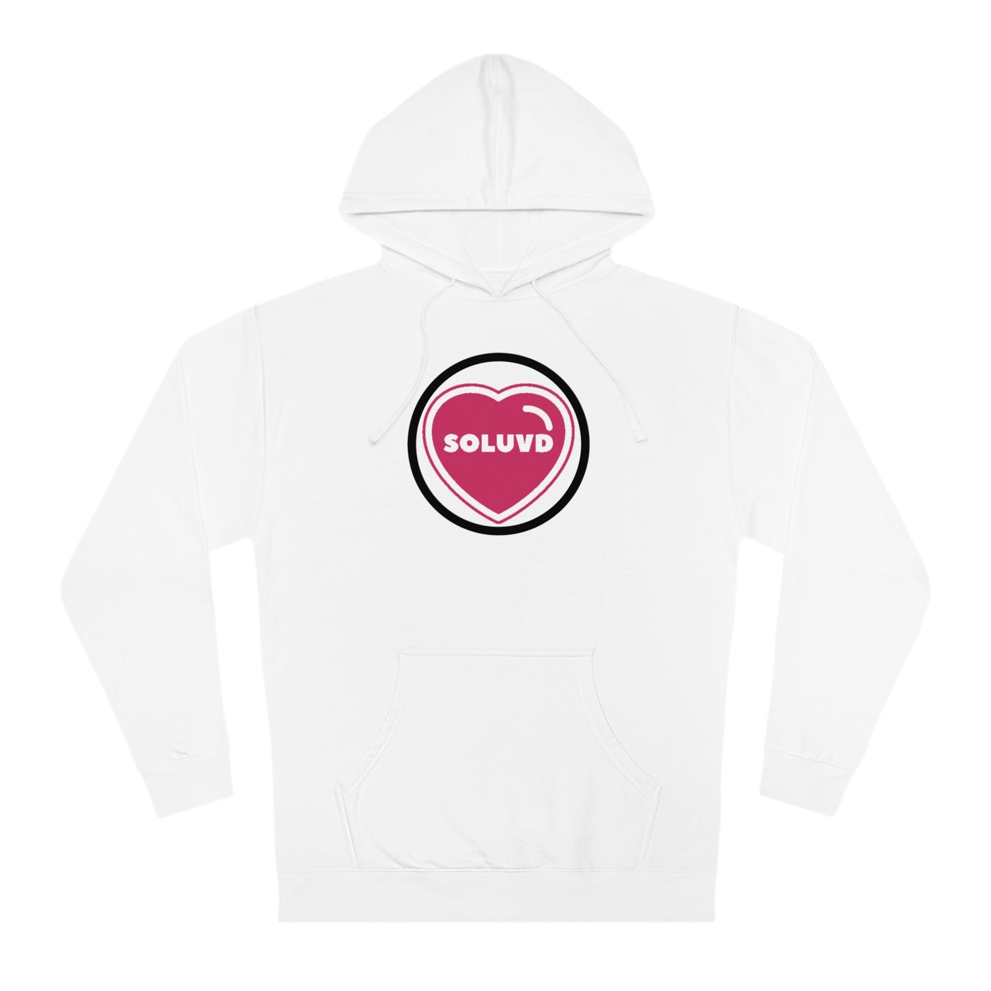 Soluvd Unisex Hooded Logo One Sweatshirt