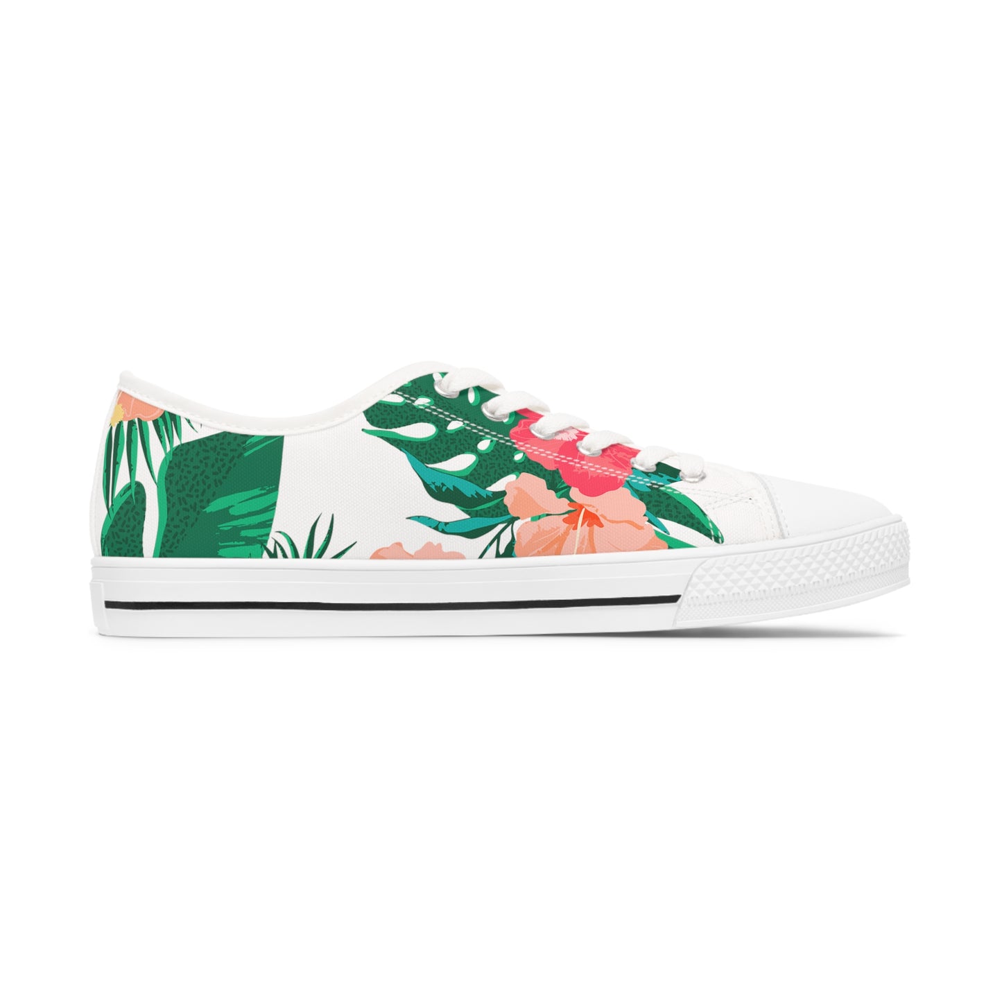 Soluvd Hawaiian Day Women's Low Top Sneakers