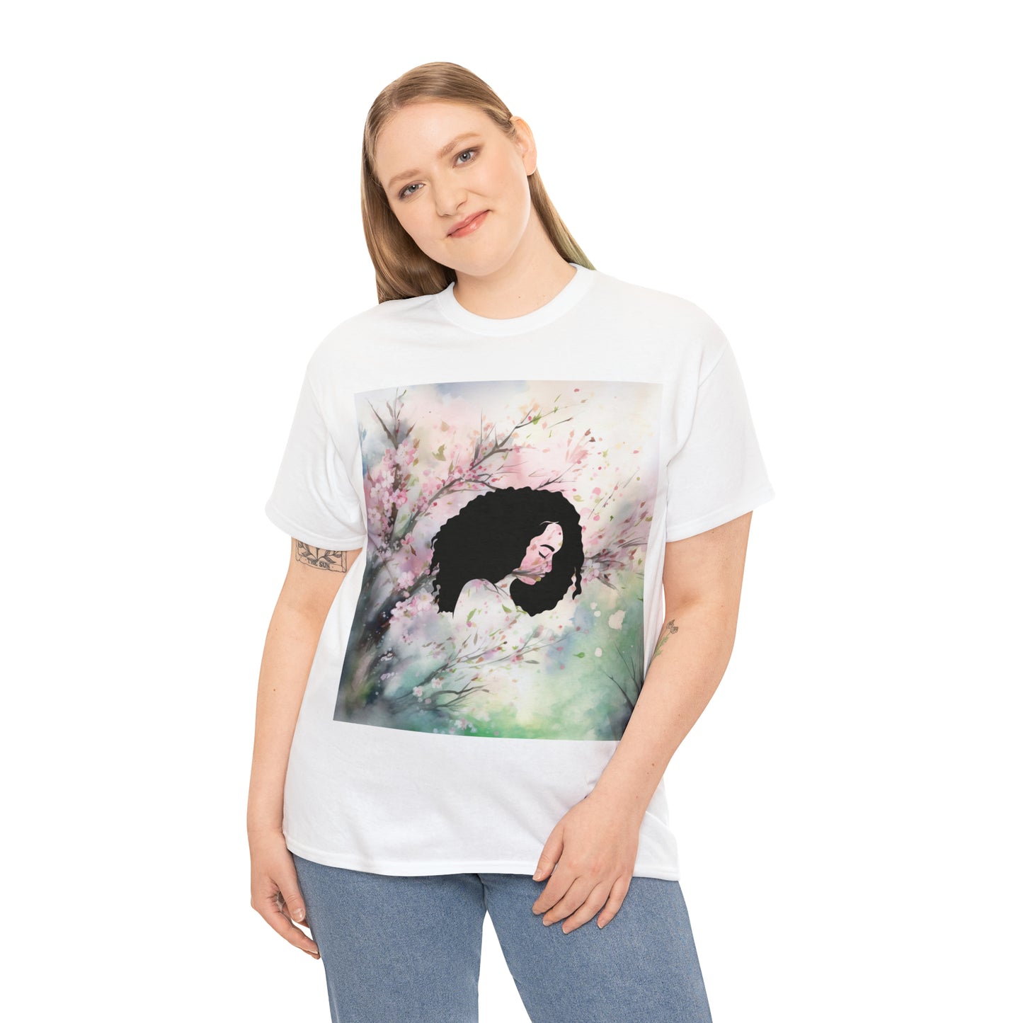 Soluvd Unisex Heavy Cotton Tee Cherry
