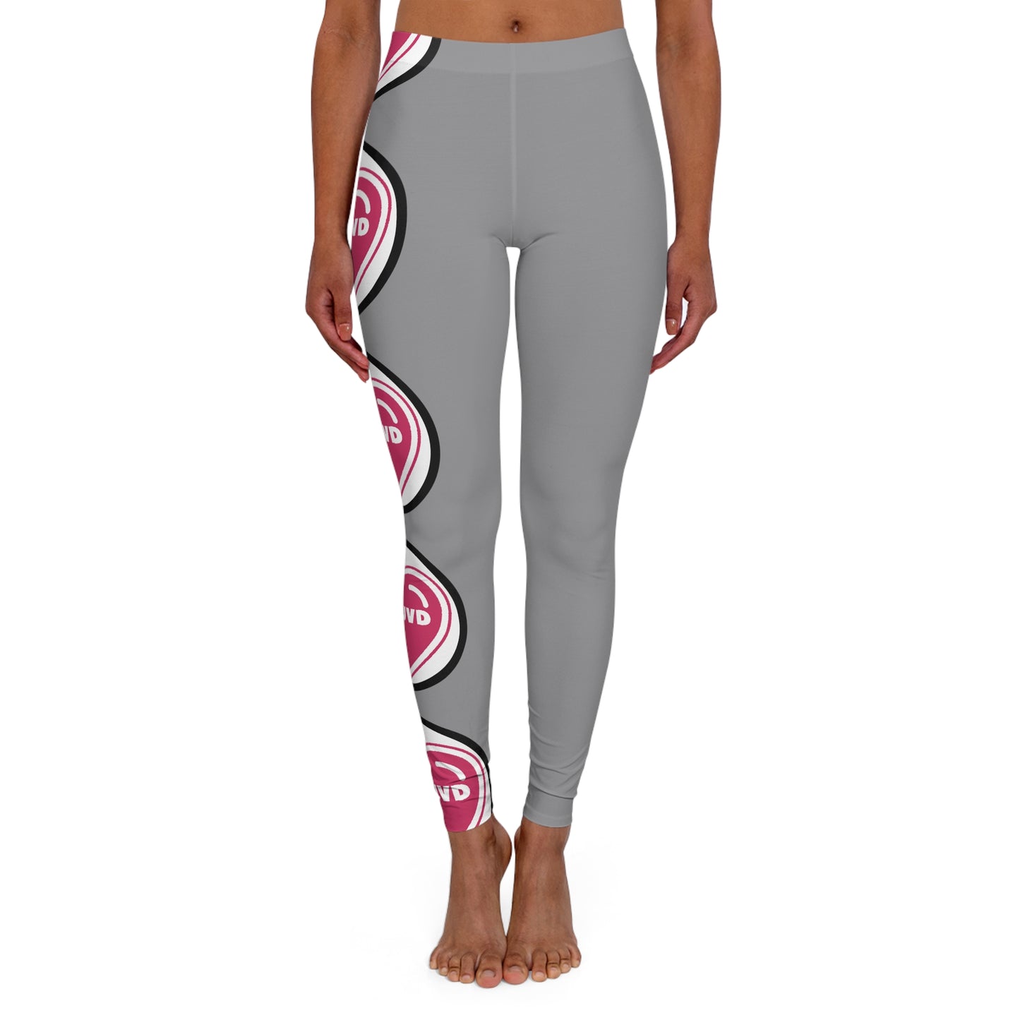 Soluvd Women's Spandex Logo One Leggings (AOP)