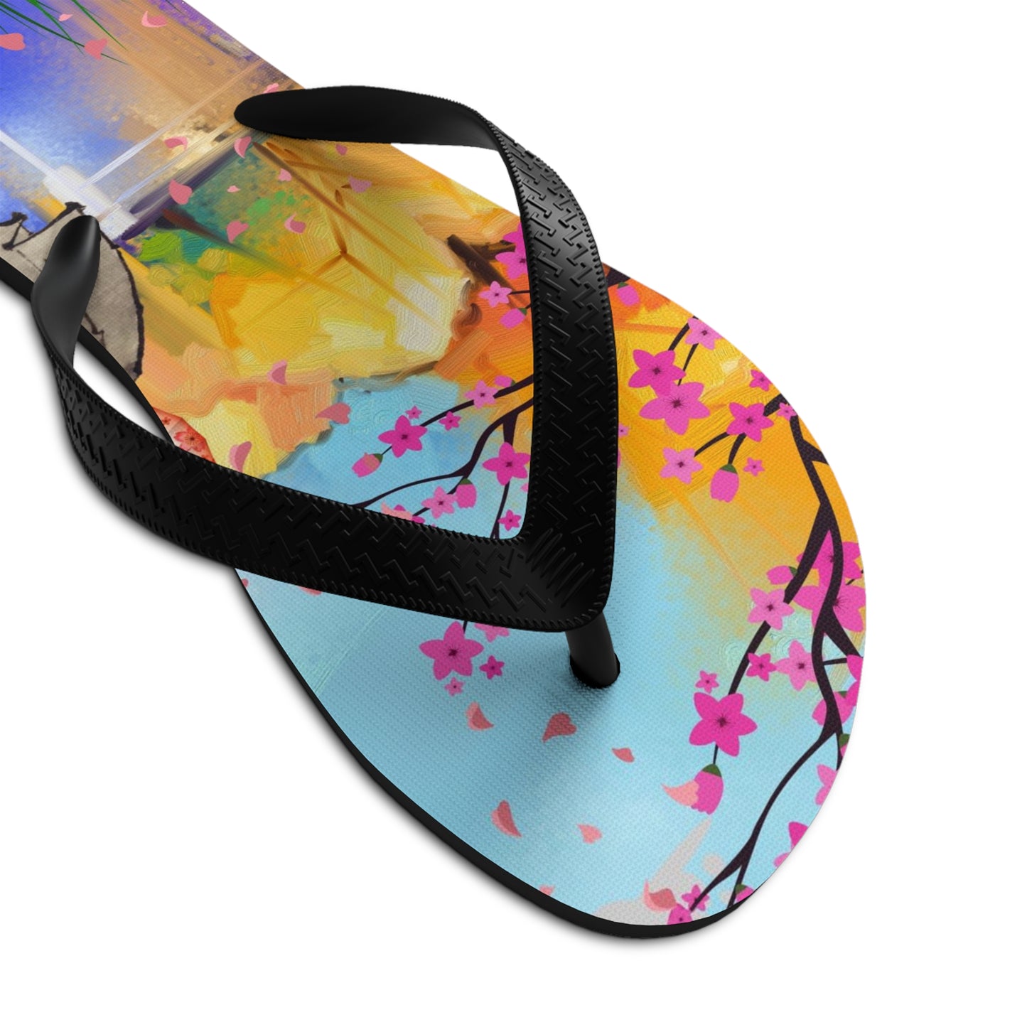Soluvd Unisex Flip-Flops GeishaLuv