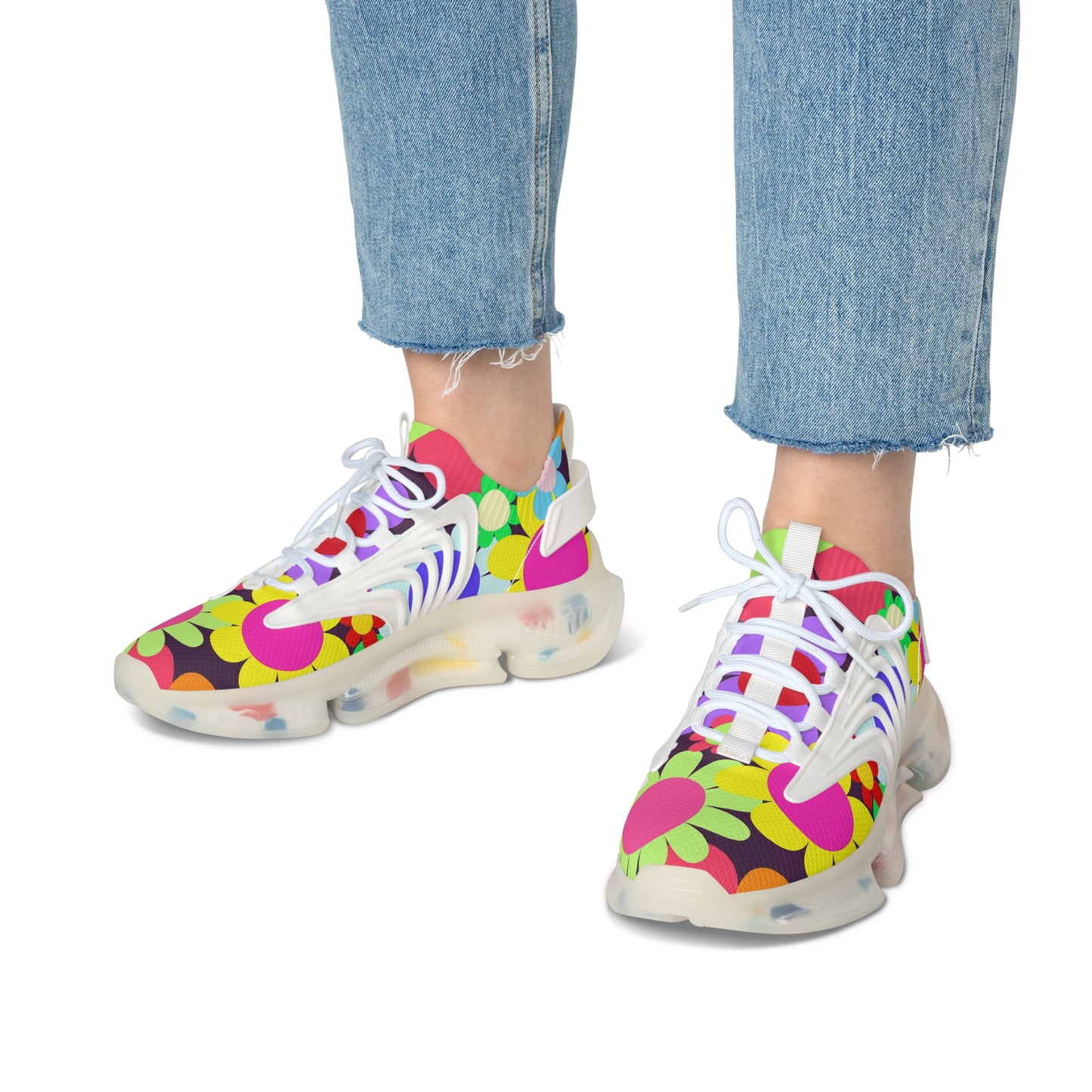 Soluvd Happy Day Women's Mesh Sneakers