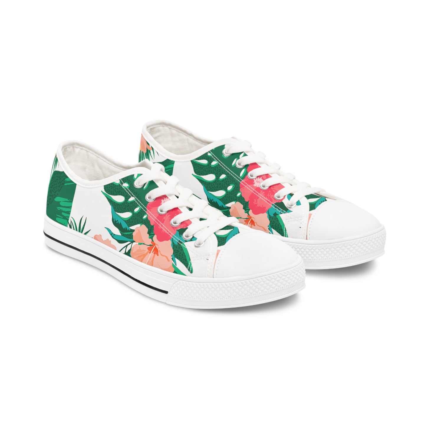 Soluvd Hawaiian Day Women's Low Top Sneakers