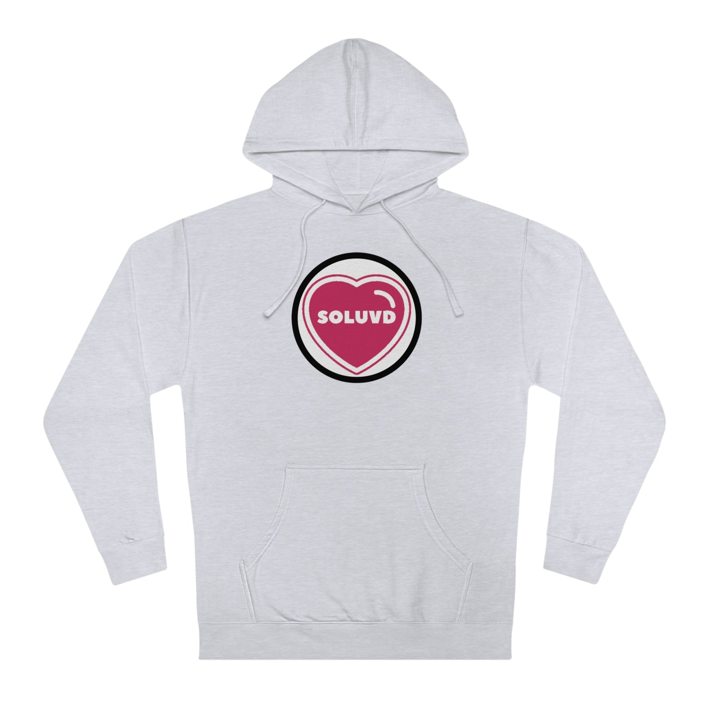 Soluvd Unisex Hooded Logo One Sweatshirt