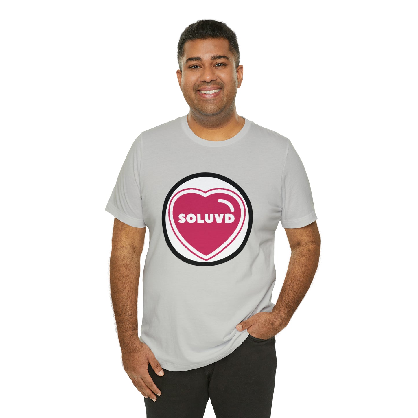 Soluvd Unisex Jersey Short Sleeve Logo One Tee