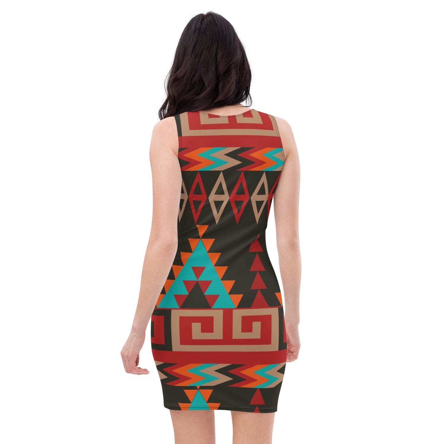 Sublimation Cut & Sew Dress with Mayan Print