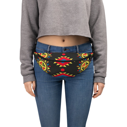 Fanny Pack with Aztec Print