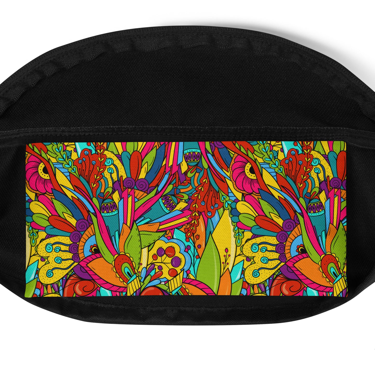 Fanny Pack with Hippie Paisley Print