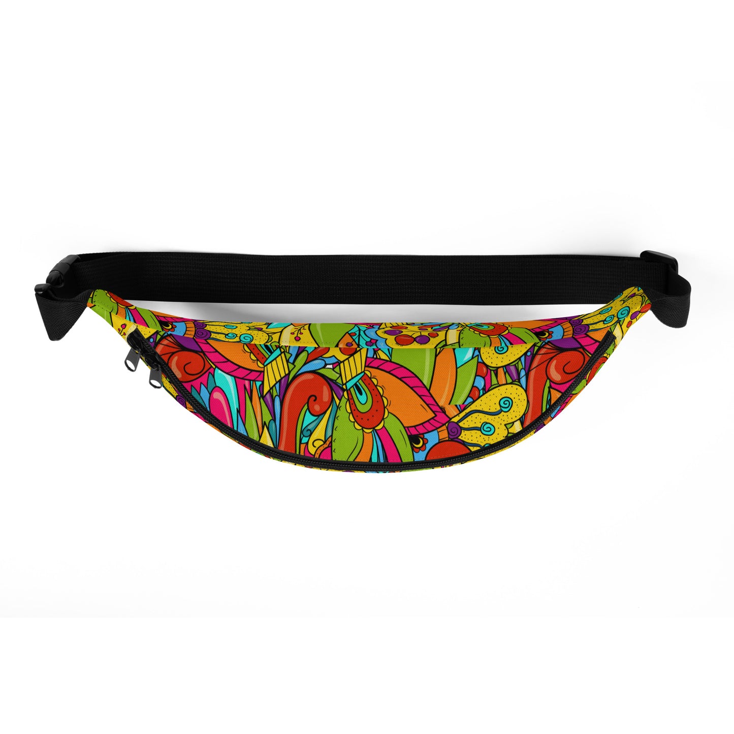 Fanny Pack with Hippie Paisley Print