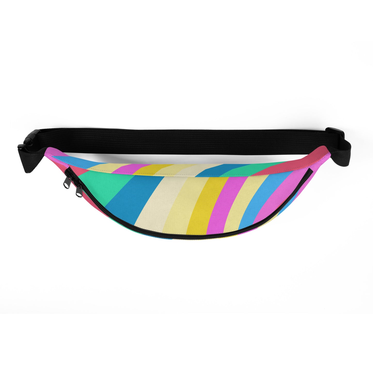 Fanny Pack with Pastel Swirl Print