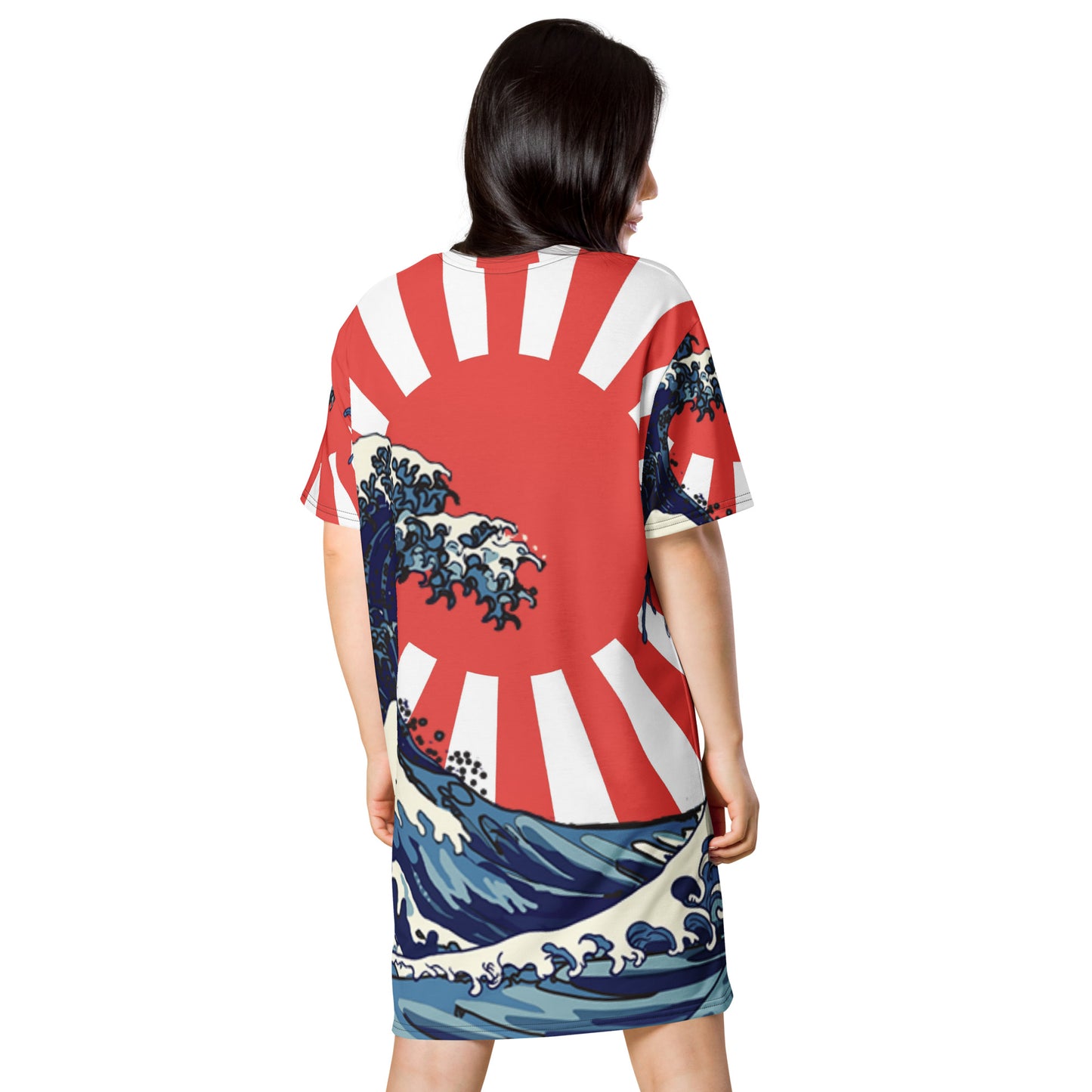 Red Sun T-shirt dress