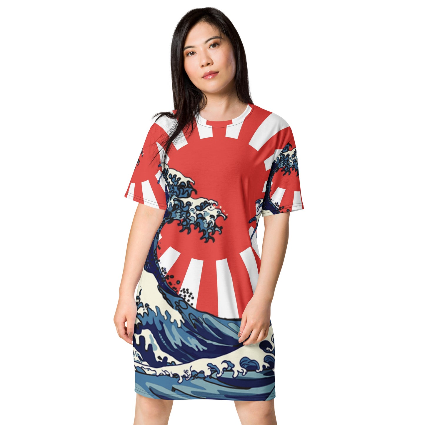 Red Sun T-shirt dress