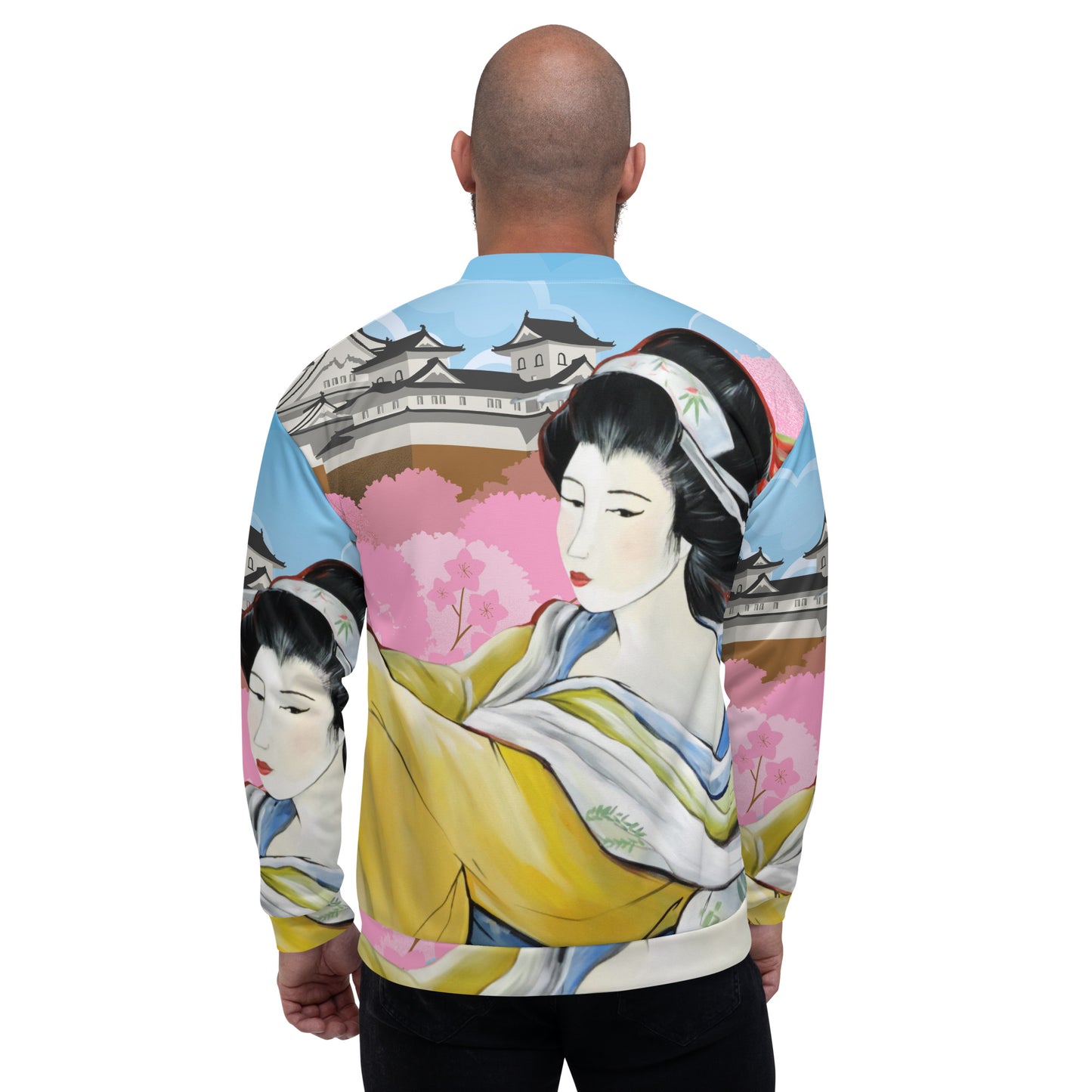 Temple Beauty Unisex Bomber Jacket