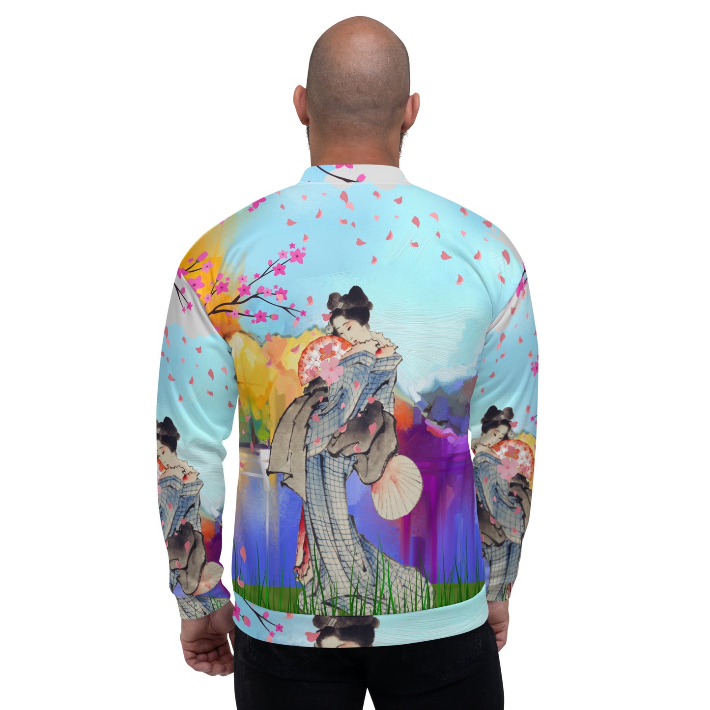 Asian Beauty Unisex Bomber Jacket