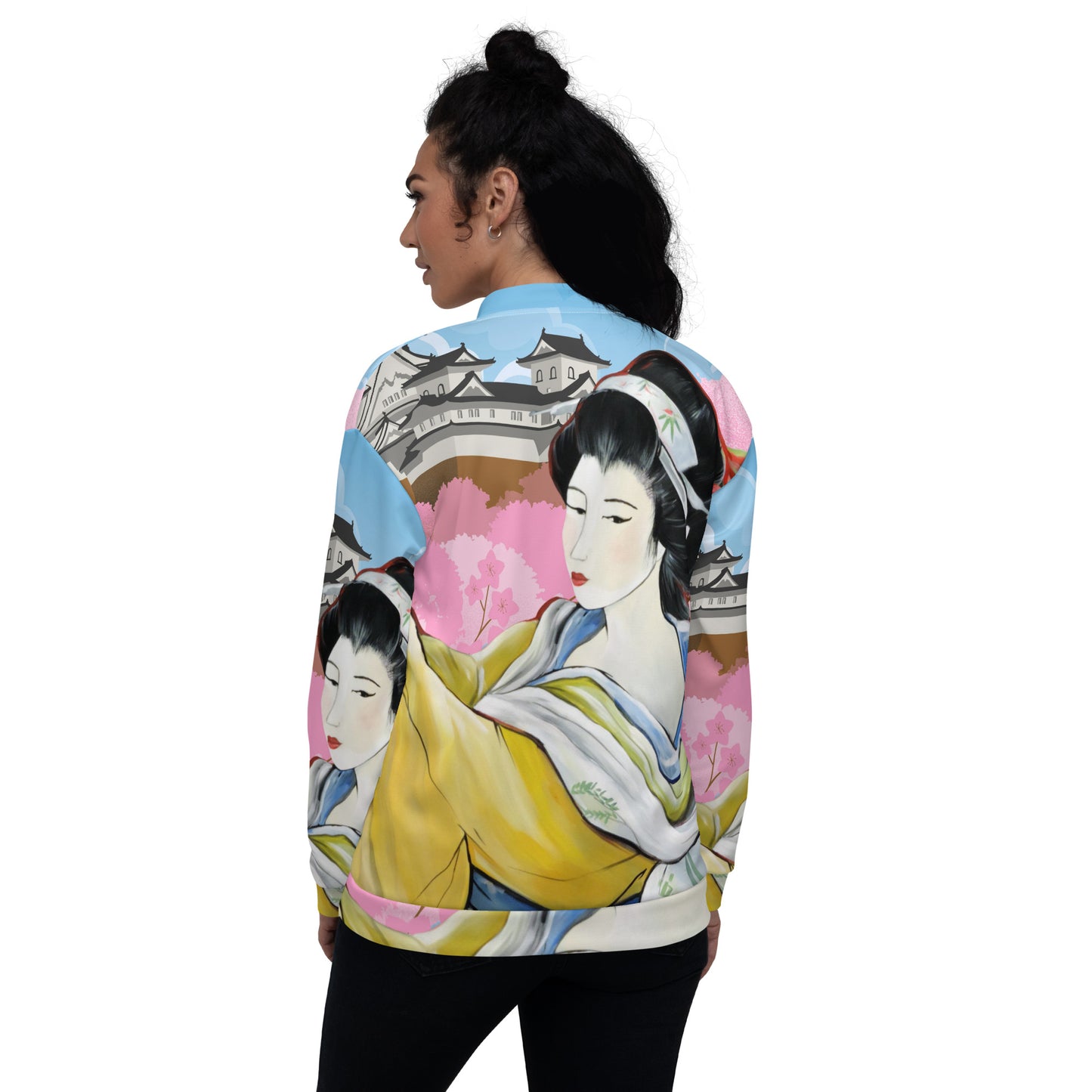 Temple Beauty Unisex Bomber Jacket