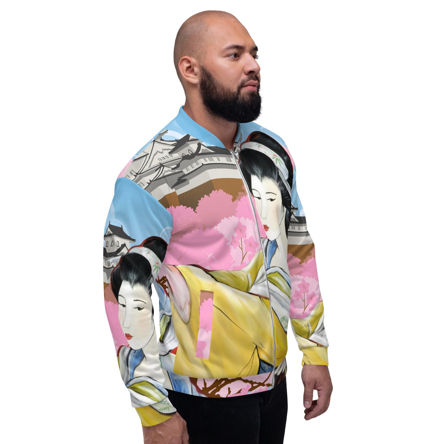 Temple Beauty Unisex Bomber Jacket