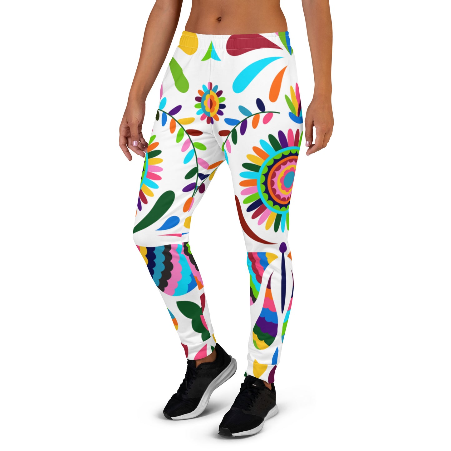 Women's Joggers with Sunny Days Print