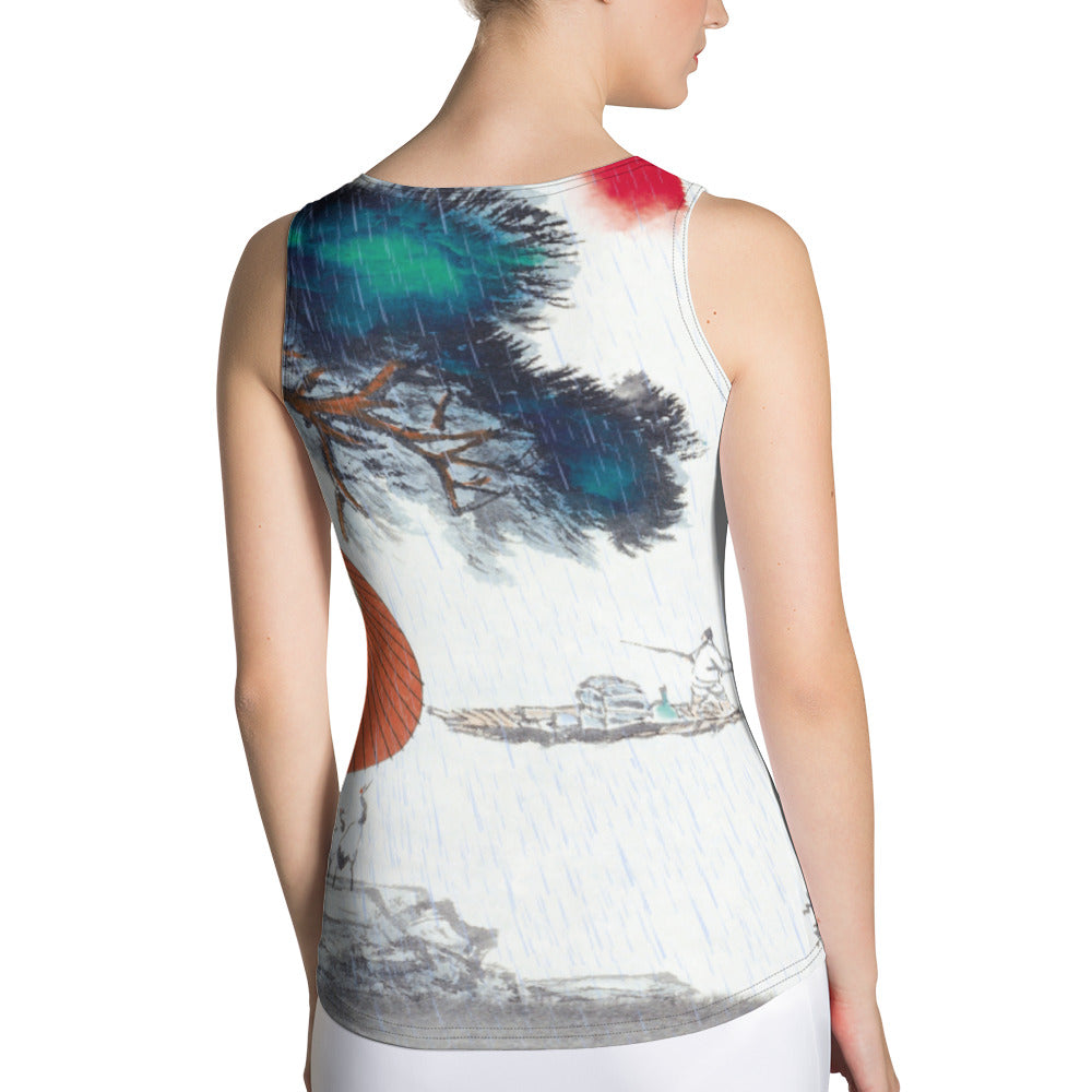 Rainy Days Cut & Sew Tank Top