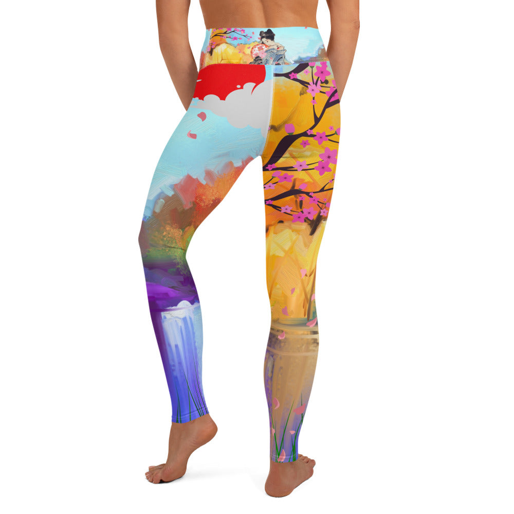 Asia Beauty Yoga Leggings