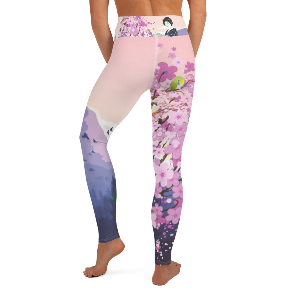 Bird's View Yoga Leggings