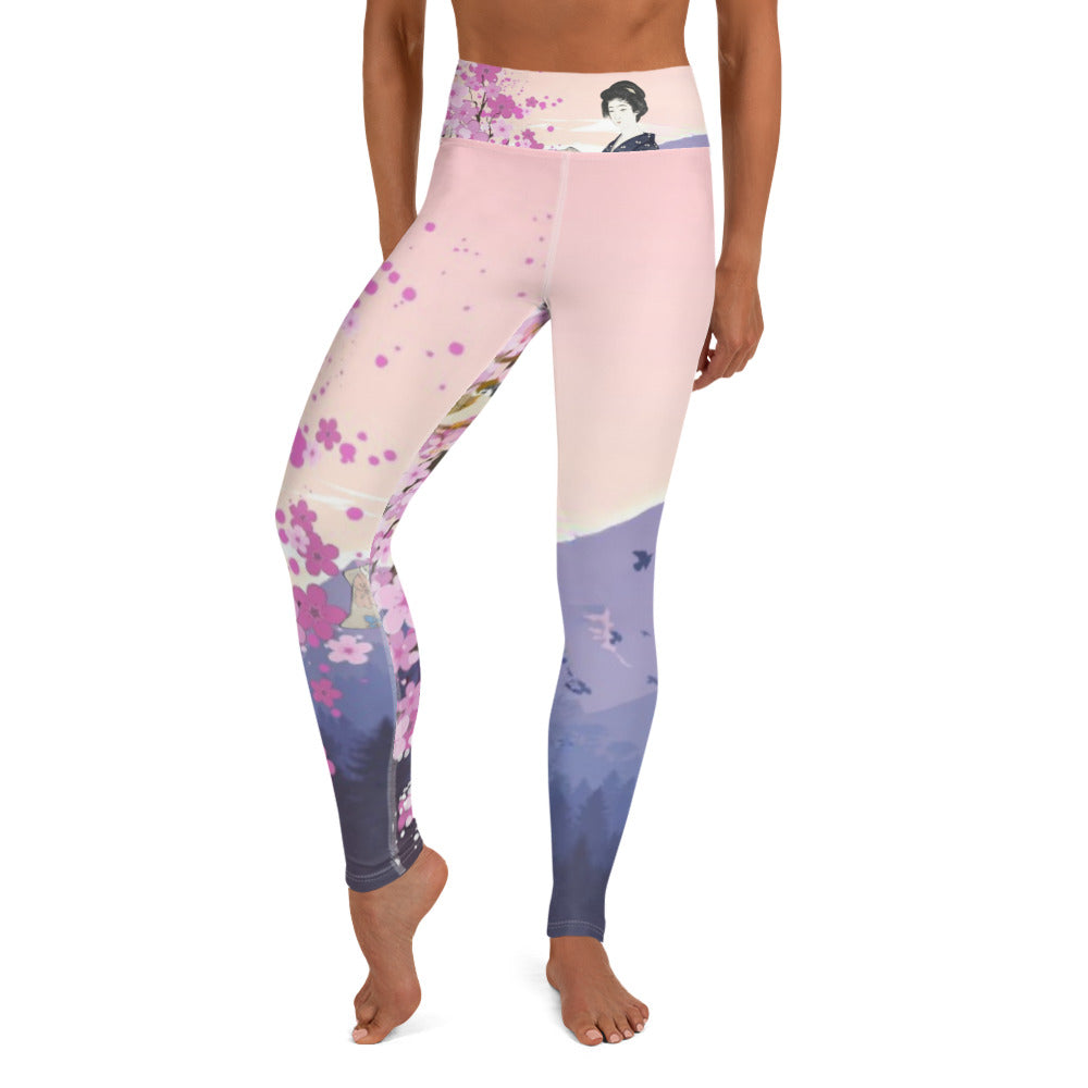 Bird's View Yoga Leggings