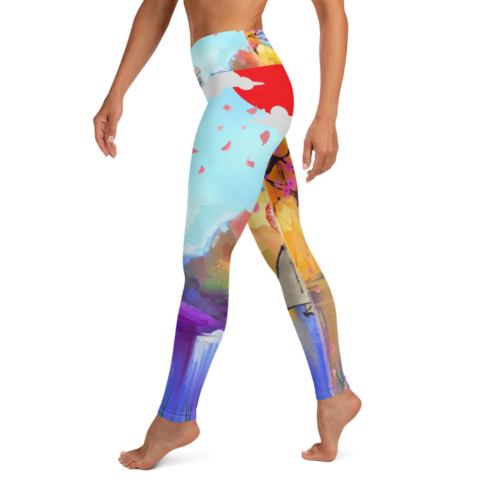 Asia Beauty Yoga Leggings