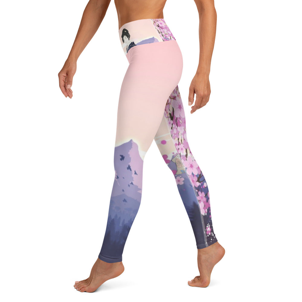 Bird's View Yoga Leggings