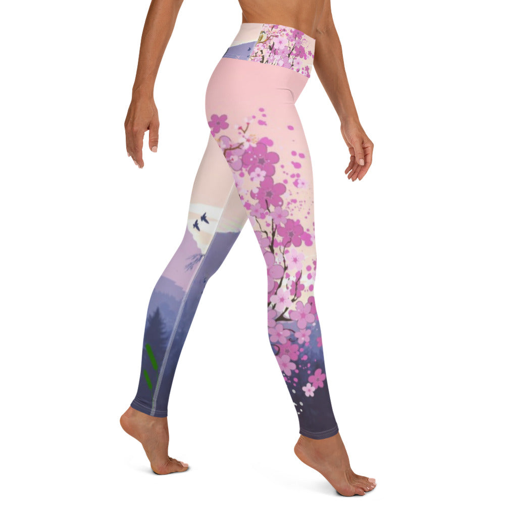 Bird's View Yoga Leggings