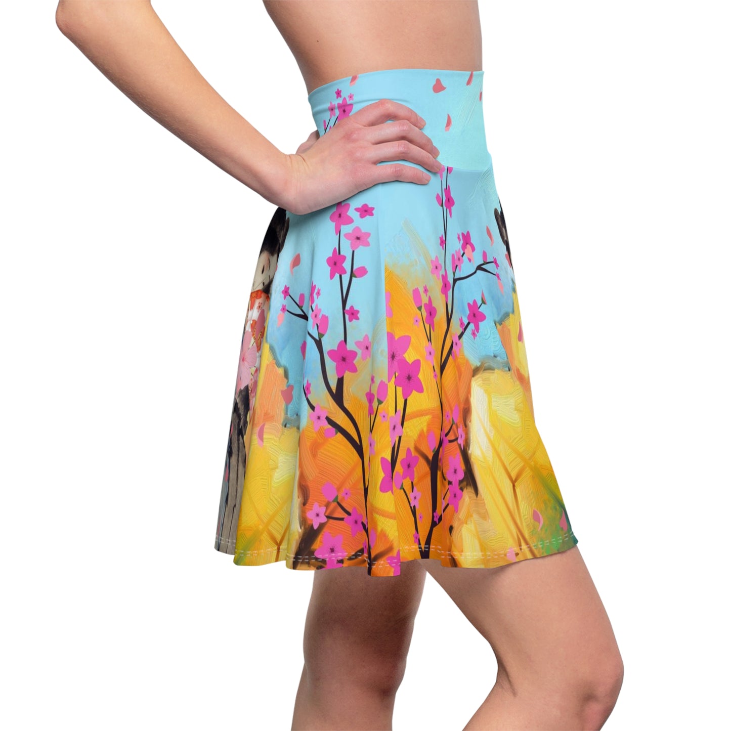 Soluvd Women's GeishaLuv Skater Skirt
