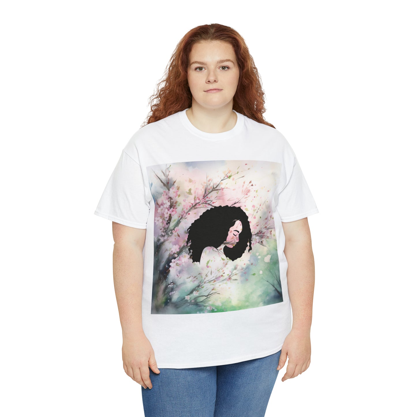 Soluvd Unisex Heavy Cotton Tee Cherry