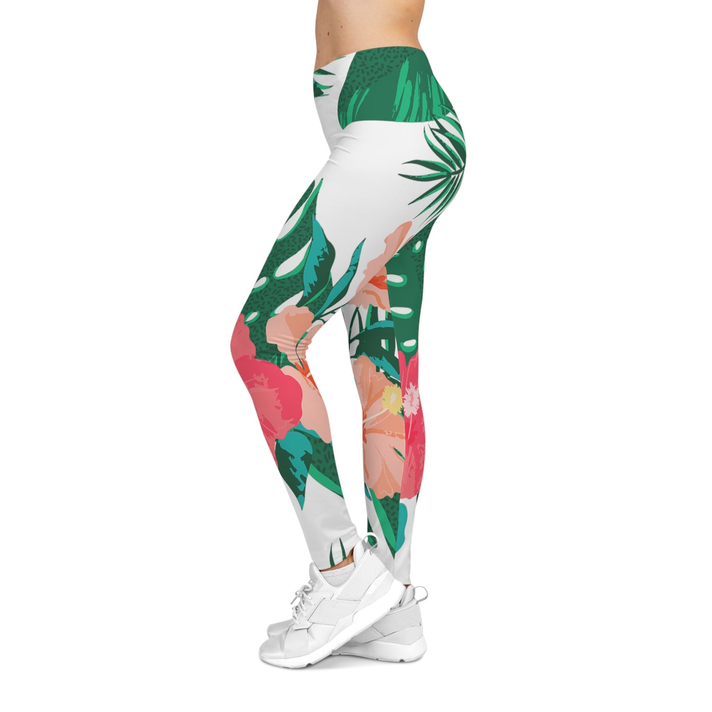 Soluvd Hawaiian Day Women's Casual Leggings
